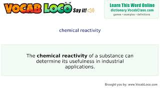 Video thumbnail for chemical reactivity