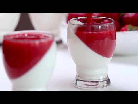 Strawberry Panna Cotta Recipe