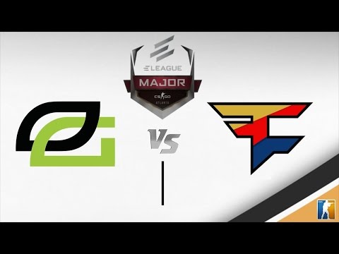 FaZe vs OpTic [Map 1 BO1] ELEAGUE Major 2017 - Offline Qualifier