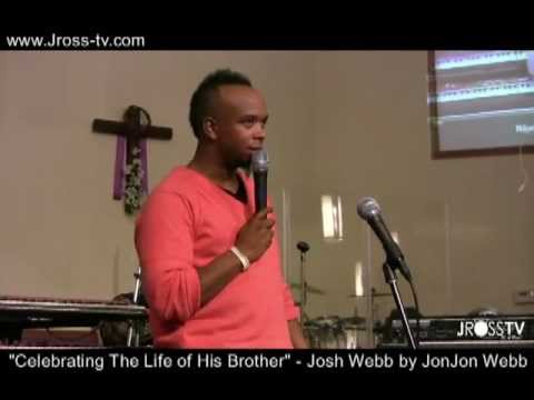 James Ross @ Celebration For Keyboardist - Josh Webb - speech by Jon Jon Webb - www.Jross-tv.com