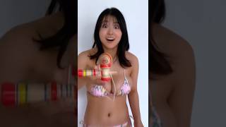 #可愛い #かわいい #bikini #バズれ #けん玉 #ai #beauty #model #コスプレ #美女 #チャレンジ　#巨乳