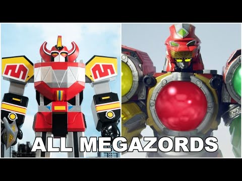 Power Rangers All MEGAZORD Transformations⚡ (Mighty Morphin - Cosmic Fury MEGAZORDS)