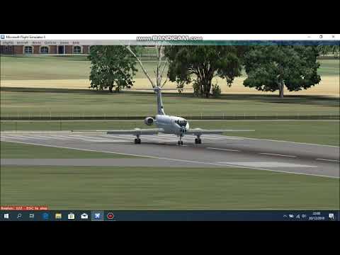 FSX ( Tupolev TU-134 Takeoff )