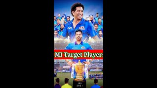 IPL 2023 MI TEAM :- Target players List For IPL 2023 Mini Auction | Mumbai Indian 2022 | Mi  Squads