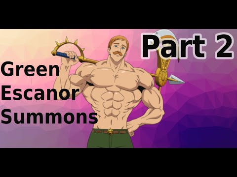 Did My Insane Luck Carry On To Part 2? Green Escanor Summons!