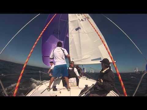 2013 J24 North Americans Race 3 - Part 4/5 - Velocidad