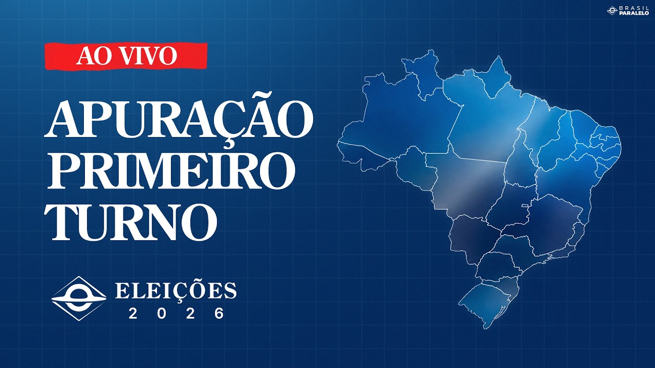 ELEIÇÃO 2026 - APURAÇÃO DOS VOTOS | 1º TURNO | AO VIVO