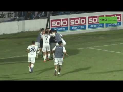 ARGENTINO DE MERLO 0 DEPORTIVO MERLO 1 PRIMERA B 9na FECHA TORNEO APERTURA