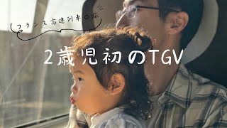 娘と初めてフランスのTGVでパリへ出掛けました。