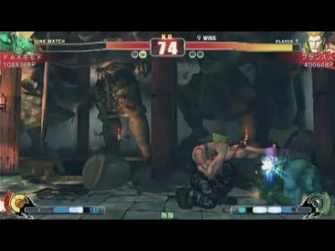 SF4:Fax Gimoto (Bl) vs Furansujin (Gu) - Team Yokohama vs Team Magician A - 17-09-2009