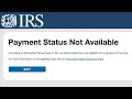 Payment Status Not Available According to info cannot determine your eligibility at this time Payment Status Not Available According to info cannot determine your eligibility at this time
