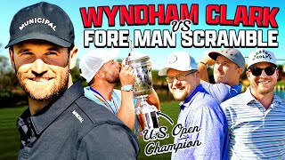 MAJOR CHAMPION Wyndham Clark vs. The Fore Man Scramble