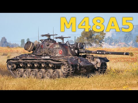 World of Tanks M48A5 Patton - 5 Kills 10,4K Damage