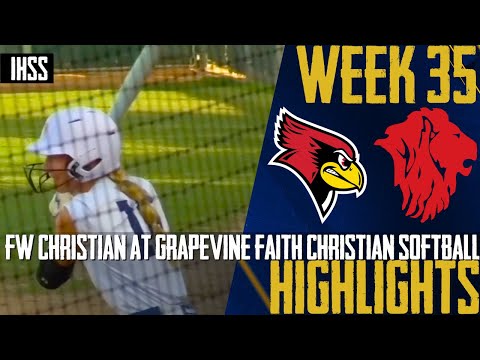 Grapevine Faith Edges Fort Worth Christian 10-9 in Softball Thriller