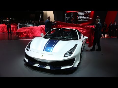 2019 Ferrari 488 Pista Spider and Monza SP1-SP2 | Paris Motor Show 2018