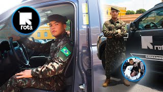 I trained with ROTA soldiers! Special Force of the Military Police of São Paulo