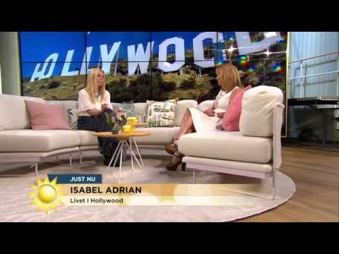 Hollywoodfrun Isabel Adrian berättar om hennes jobb bakom kameram   Nyhetsmorgon TV4