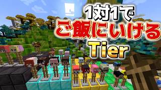 参加勢、50人の陰キャによる1対1でご飯に行けるTier - マインクラフト【KUN】