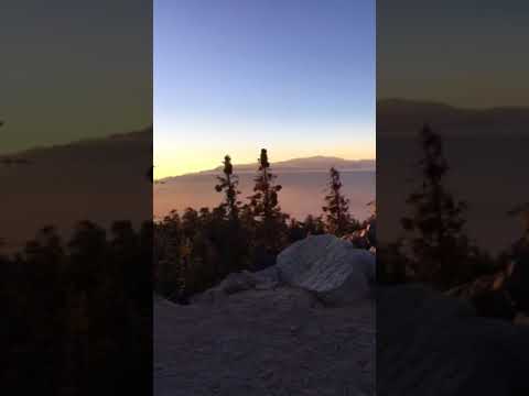 sunset hike to the lookout tower