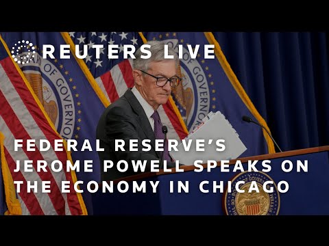 LIVE: Federal Reserve Chair Jerome Powell speaks on the economy in Chicago