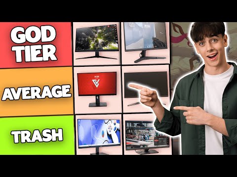 BEST Budget Gaming Monitor Tier List 2024