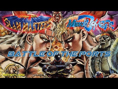 Battle of the Ports - Muscle Bomber / Saturday Night Slam Masters (マッスルボマー) Show #243 - 60fps