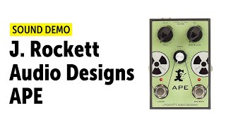 Video thumbnail for J. Rockett Audio Designs APE - Sound Demo (no talking) by Guitar Bonedo