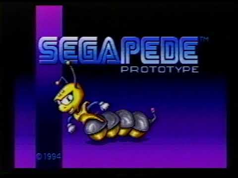 SEGA Genesis: SEGAPEDE/Astropede - First Playable Demo  (1993-1994)