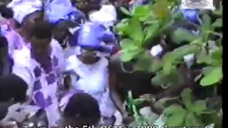 Final Burial of Chief Hubert Ogunde at his house i