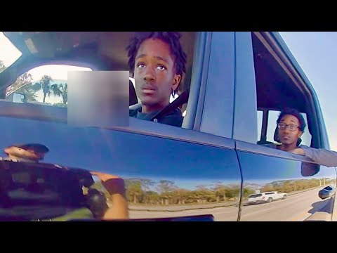Cocky Teens Try Outsmarting Cop, Fails Miserably