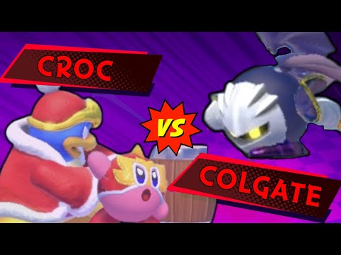 Colgate (Meta Knight) vs Croc (Dedede/Wrestler) - Kirby Fighters 2 Nebula Nights 5 Winners Semis