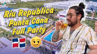 Riu Republica Punta Cana 🇩🇴 | Adults Only🔥 | Caribbean Party | Is It Worth It? |