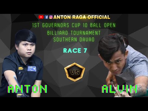 ANTON RAGA VS. ALVIN AUSTRIA  | 10BALL | RACE 7 | ELIMINATION DAY