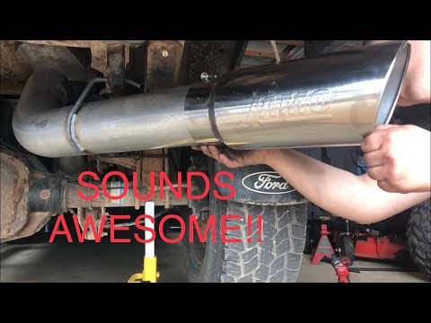 5in MBRP EXHAUST 6.0 Powerstroke DETAILED INSTALL!