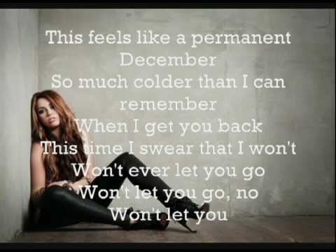 download lagu mp3 mp4 Permanent December Miley Cyrus Lyrics, download lagu Permanent December Miley Cyrus Lyrics gratis, unduh video klip Permanent December Miley Cyrus Lyrics