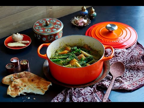 Virtuvės Indai - Le Creuset Signature Keptuvė 24cm Apvalus Ketaus Raudona video