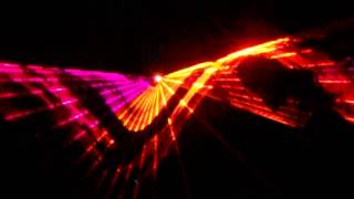 preview picture of video '3D Laser Show at Engineer, NITK 2012 - 5'