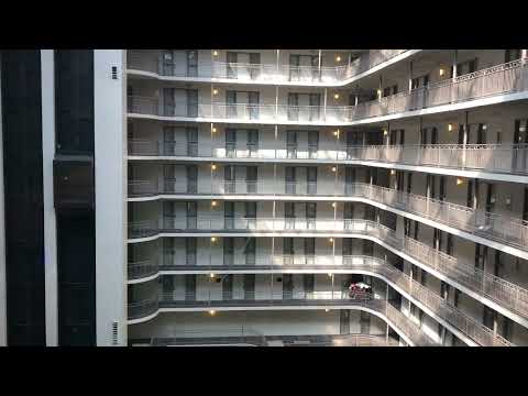 ThyssenKrupp? Scenic Traction Elevators @ Embassy Suites, DFW Airport South Location, Arlington TX