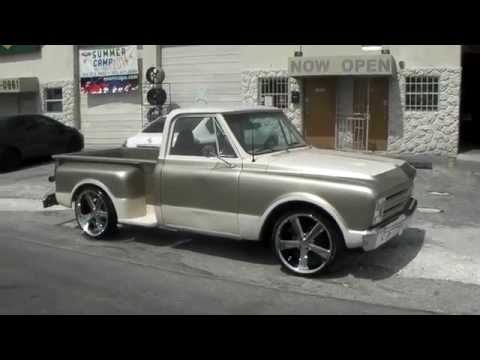 DUBSandTIRES.com 22 Inch American Racing Nova Chrome Wheels 1968 Chevy C-10 Miami Hallandale