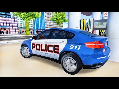 Offroad Police Car X5 Driving Simulator Gameplay Walkthrough.