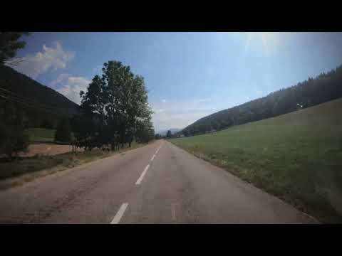 Spyder ride return from la Molière en Vercors