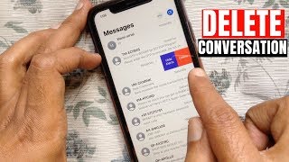 How to Delete an Entire Text Message Conversation on iPhone
