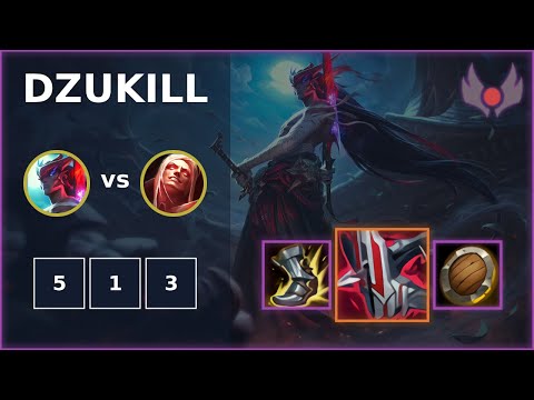 [ Dzukill ] Yone TOP vs Vladimir | EUW GRANDMASTER | LOL Season 2022
