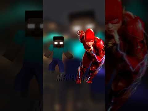 Herobrine vs Marvel and dc #minecraft #herobrine #marvel #dc