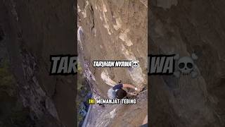 Download lagu TARUHAN NYAWA Pemanjat Tebing 🧗🏻☠️ ( @DavidColhoun ) mp3