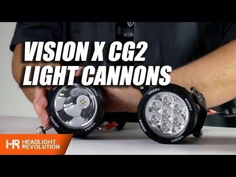 Vision X CG2 LED Light Cannons Review and Demo - These things are insane!
