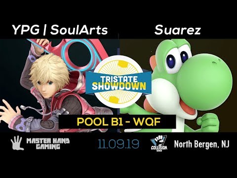 Tristate Showdown - YPG | SoulArts (Shulk) Vs. Suarez (Yoshi) - Pool B1 - WQF