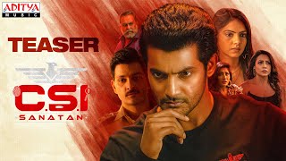 CSI Sanatan – Teaser | Aadi | Misha Narang | Nandini Rai | Ali Reza | Chaganti Productions