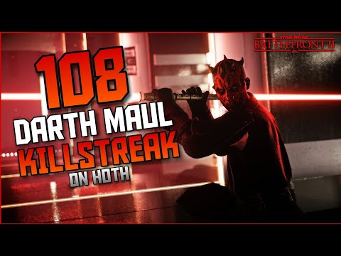 STAR WARS™ Battlefront™ II Darth Maul 108 Killstreak (Hoth - Galactic Assault)