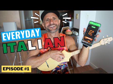 Understand Spoken Italian - Practice video in Italian : Episode #1 My musical instruments
